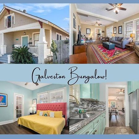 Beachy Bungalow! 2Bd, King Bed Galveston Eksteriør billede
